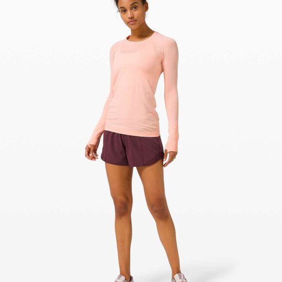 NWOT Lululemon Swiftly Tech Long Sleeve Light Pink - Picture 2 of 9